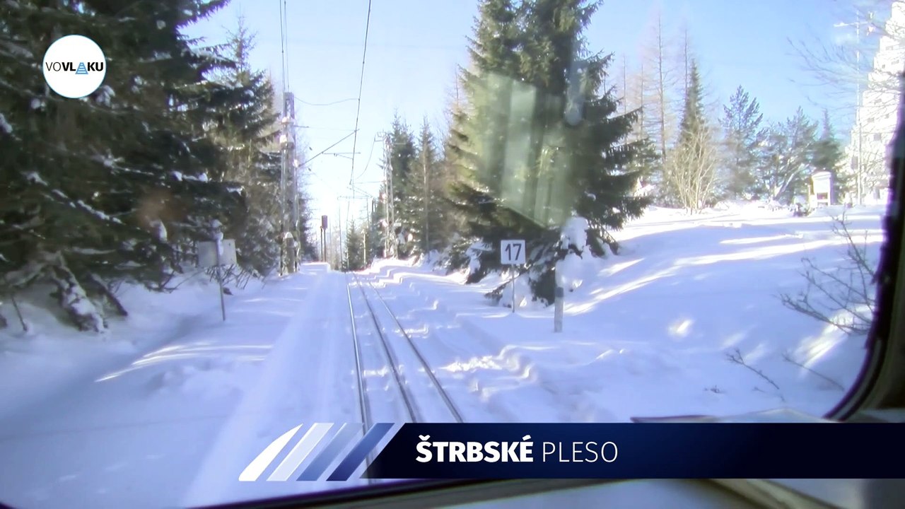 UNIKÁTNY VLAKOVÝ VIDEOPROJEKT: ZUBAČKOU zo Štrbského Plesa do Štrby