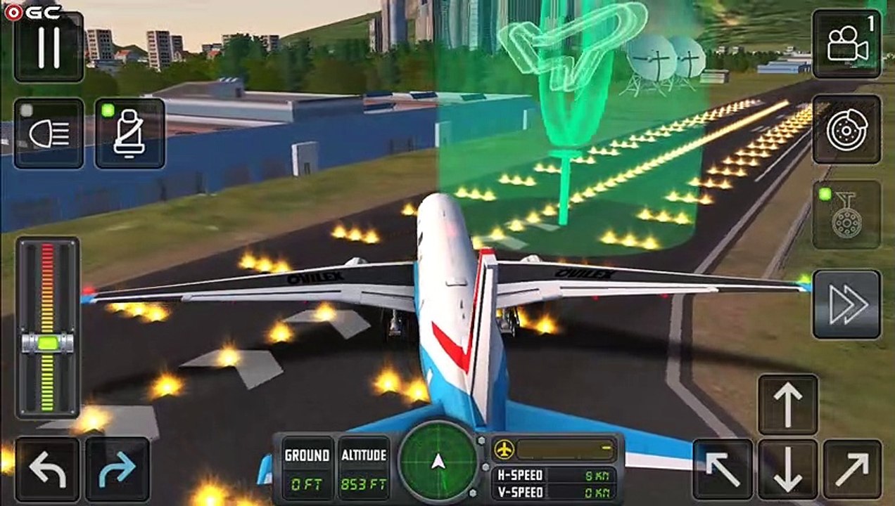 Flight Simulator "Airbus Atalanta" Open World Map - Android Gameplay FHD #3