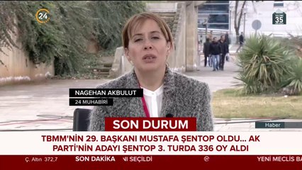 29. Başkan Mustafa Şentop oldu