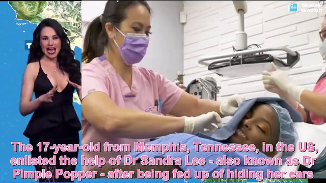 Cette jeune fille rêve de devenir top model et se fait corriger ses oreilles d'elfe