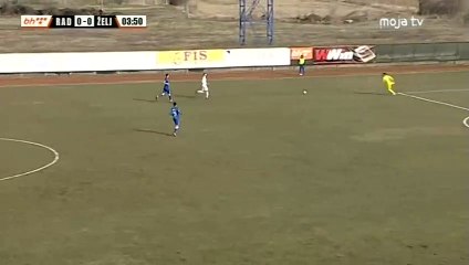 FK Radnik B. - FK Željezničar - 1-0 Đurić, greška Kjosevskog