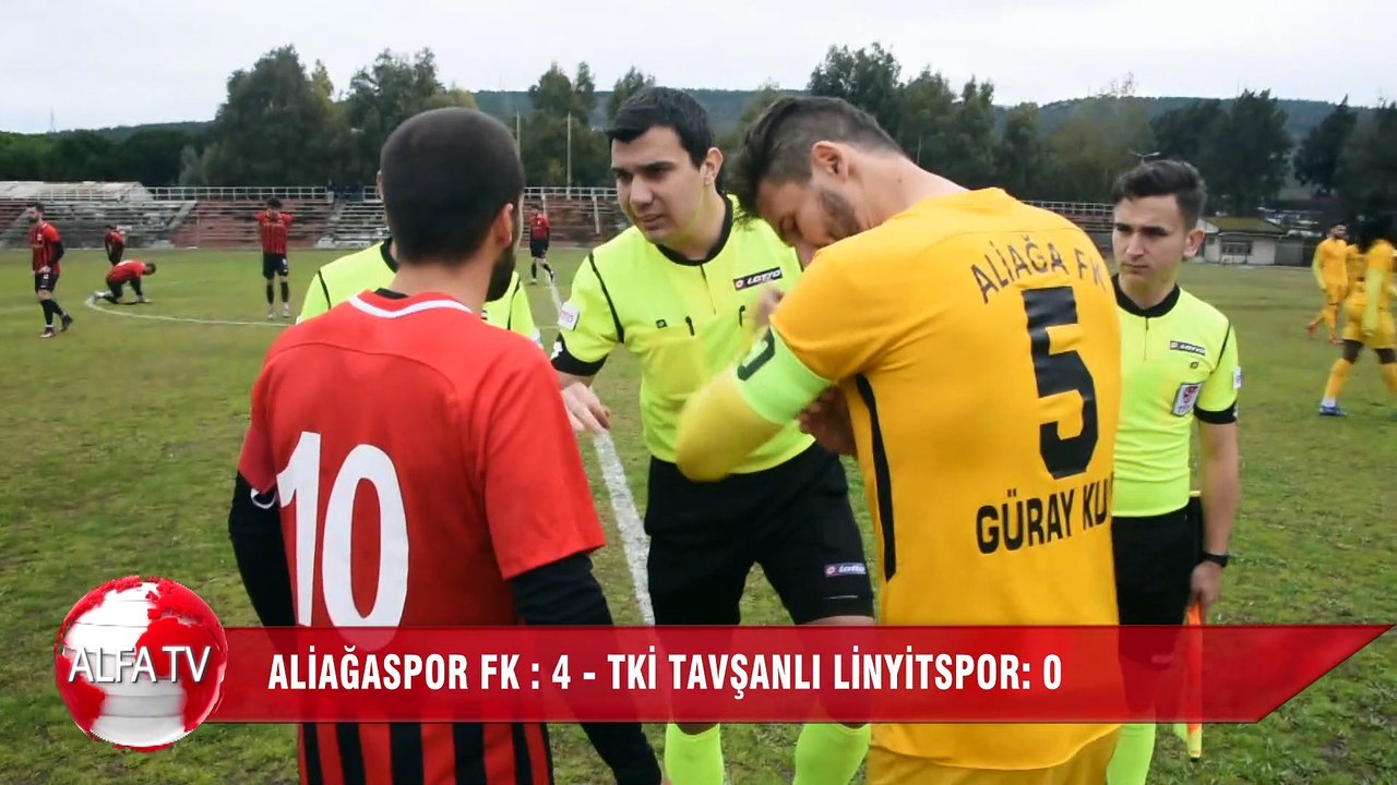 Aliağaspor FK: 4 - TKİ Tavşanlı Linyitspor: 0