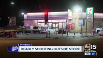 One person killed in shooting outside of Phoenix convenience store