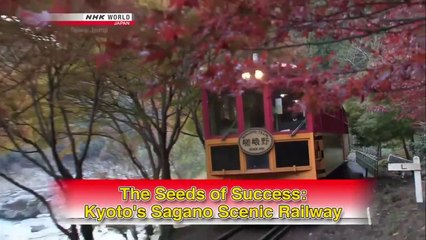 JR 26 - Les semences de la réussite: le chemin de fer panoramique Sagano de Kyoto