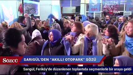 Sarıgül'den Şişli’ye 'akıllı otopark' sözü