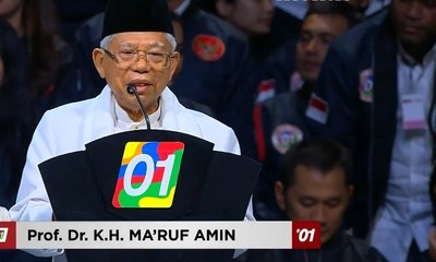 Di Konvensi Rakyat, Ma'ruf Amin Optimistis Menang di Pilpres 2019