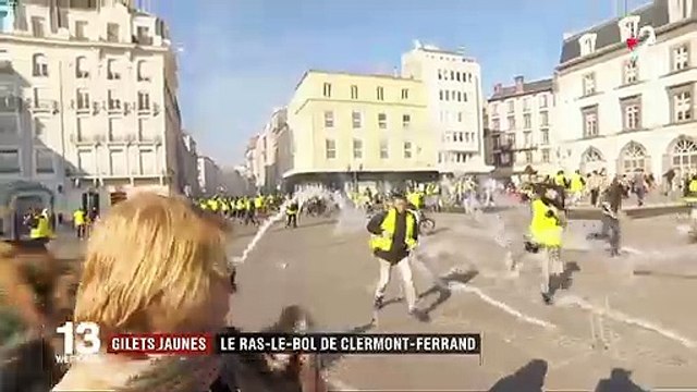 Gilets jaunes : Clermont-Ferrand défigurée par des casseurs