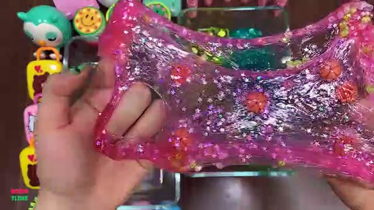 MIXING BEADS AND LIPSTICK INTO CLEAR SLIME || SLIME SMOOTHIE || MOST SATISFYING SLIME VIDEOS