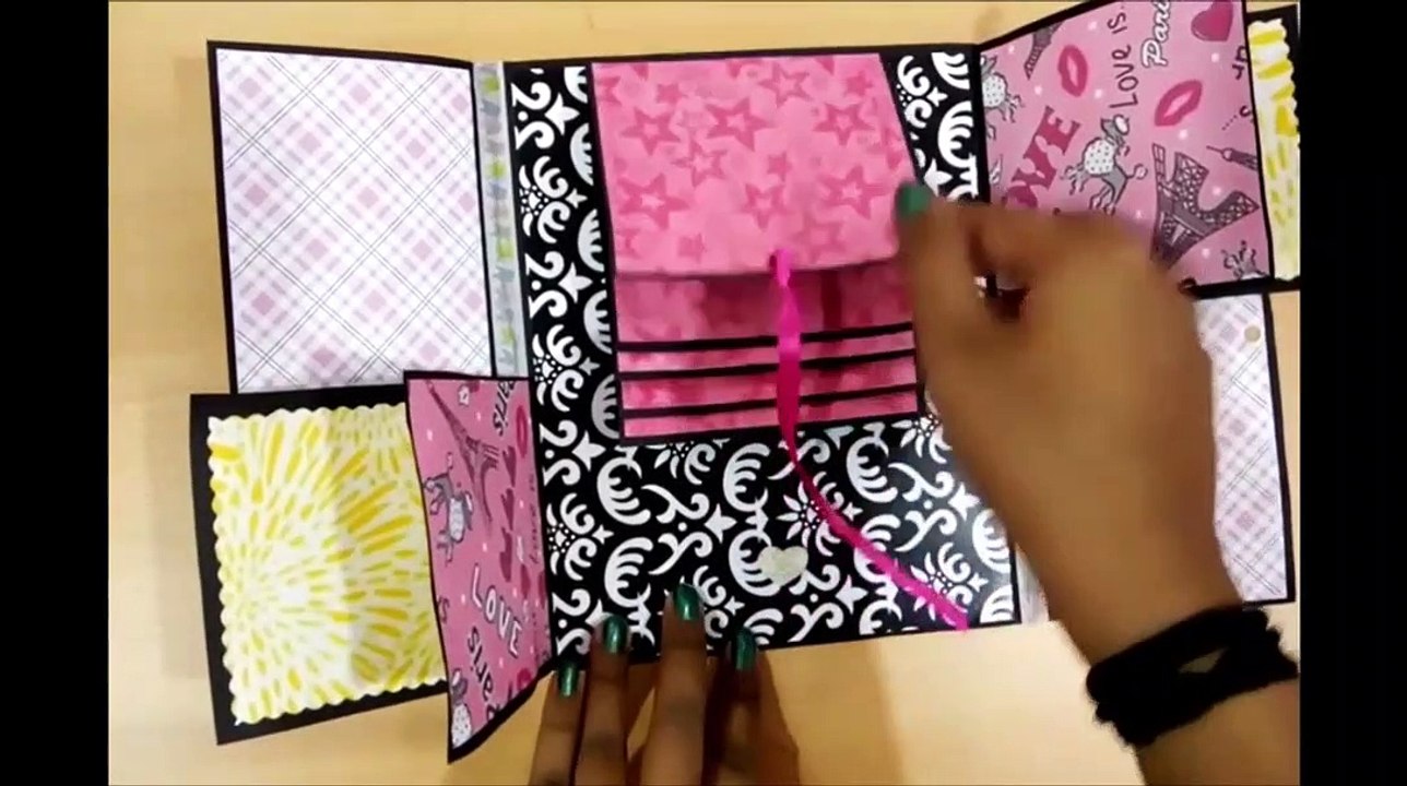 double door scrapbook