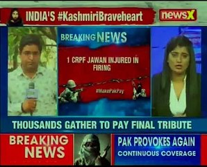 Gunbattle underway in Srinagar's Lasjan; 1 CRPF jawan injured in firing