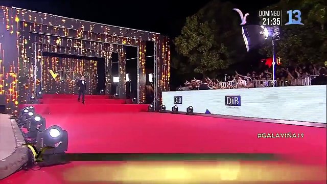 Diego Boneta en la Gala del Festival de Viña 2019