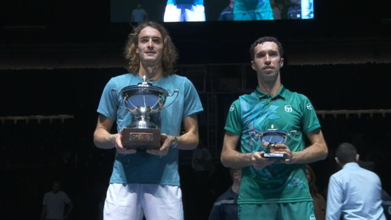 Open 13 - Tsitsipas triomphe face à Kukushkin