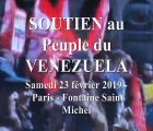 Soutien au peuple du Venezuela - Intervention de Jean-Luc Pujo - Samedi 23 février 2019 - PARIS