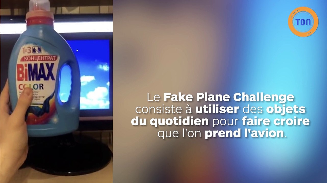 Le fake plane challenge