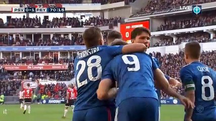 Nicolai Jorgensen Goal HD - PSV	0-1	Feyenoord 24.02.2019