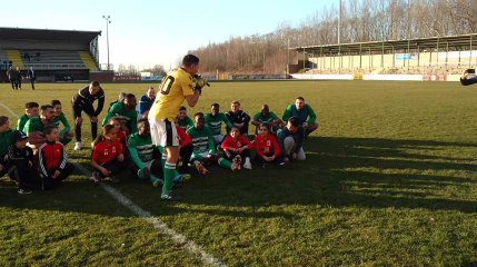 Francs Boraine:Elle Barkaoui a mis le feu au stade.Video Eric Ghislain
