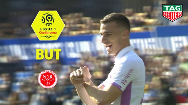 But Rémi OUDIN (27ème) / Montpellier Hérault SC - Stade de Reims - (2-4) - (MHSC-REIMS) / 2018-19