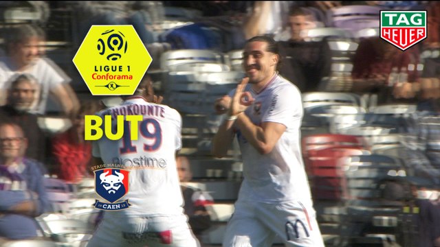 But Enzo CRIVELLI (45ème +3) / Toulouse FC - SM Caen - (1-1) - (TFC-SMC) / 2018-19