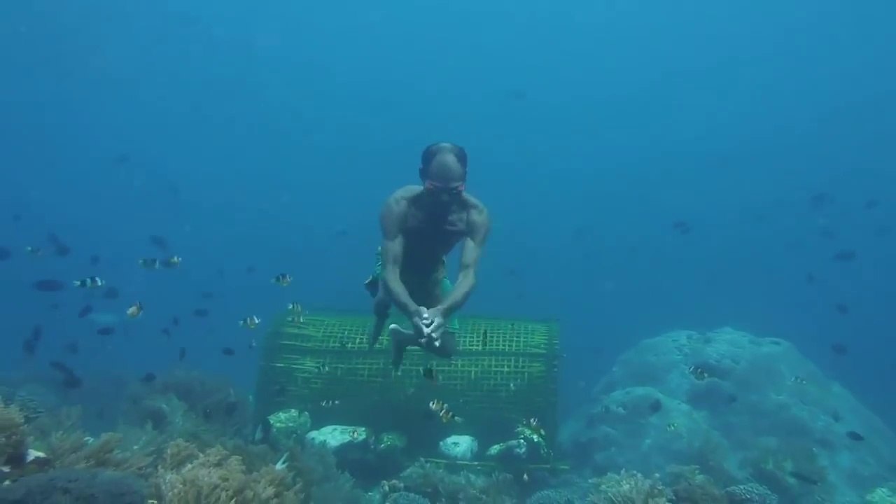 Cet homme attrape des poissons à la main... Technique de pêche incroyable