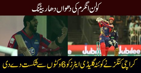 Colin Ingram single-handedly takes Karachi Kings to an incredible win