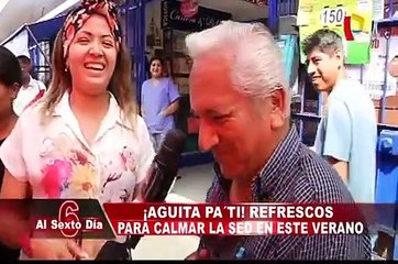 ¡Para calmar la sed!: beba refrescos de pura fruta para luchar contra el calor