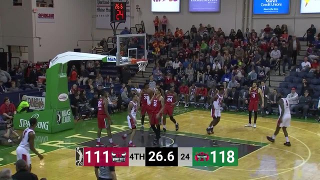 Brandon Sampson (32 points) Highlights vs. Maine Red Claws
