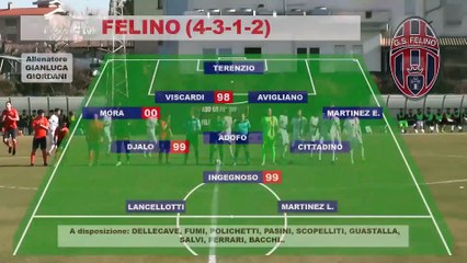 FELINO - FORMIGINE ROSSELLI MUTINA 0-2, HIGHLIGHTS E INTERVISTE