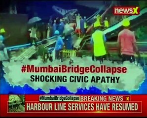 Andheri bridge collapse: Heavy rains led to bridge collapse in Mumbai, 6 injured