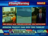 Arunachal Pradesh's Siang River turns turbulent; huge waves in the river for pas
