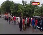 Baghpat: 1 child dead in a collision between a school bus and truck at Delhi Yam