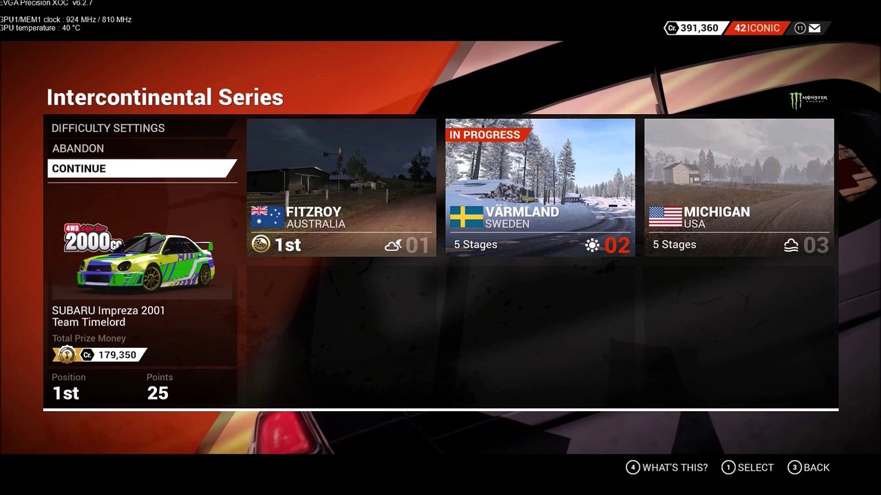 DiRT 4 Snaversrus Sjo Ev2 St4 Intercont Series Varmland Sweden