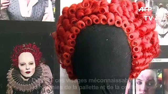 Maquilleurs et coiffeurs nommés aux Oscars exposent leur travail