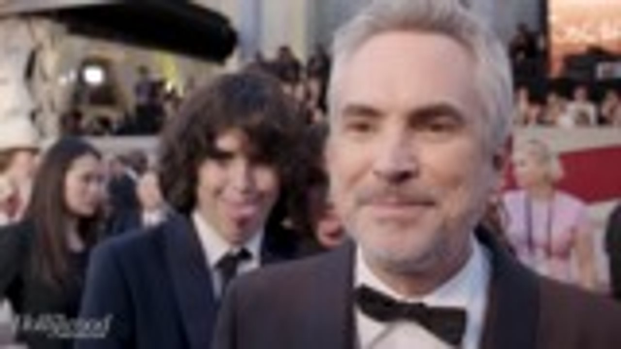 Alfonso Cuaron's Kids Steal the Show On the Oscars Red Carpet | Oscars 2019