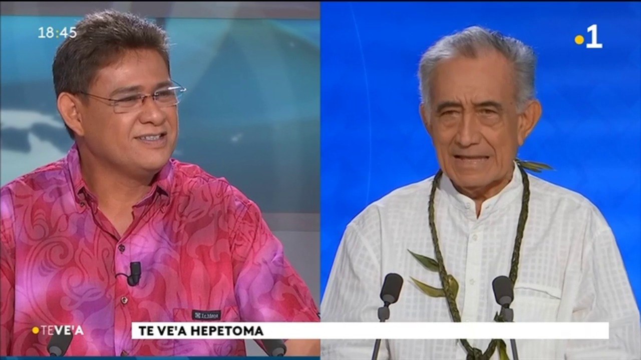 TH : Oscar Temaru était l'invité du ve'a du dimanche 24 février