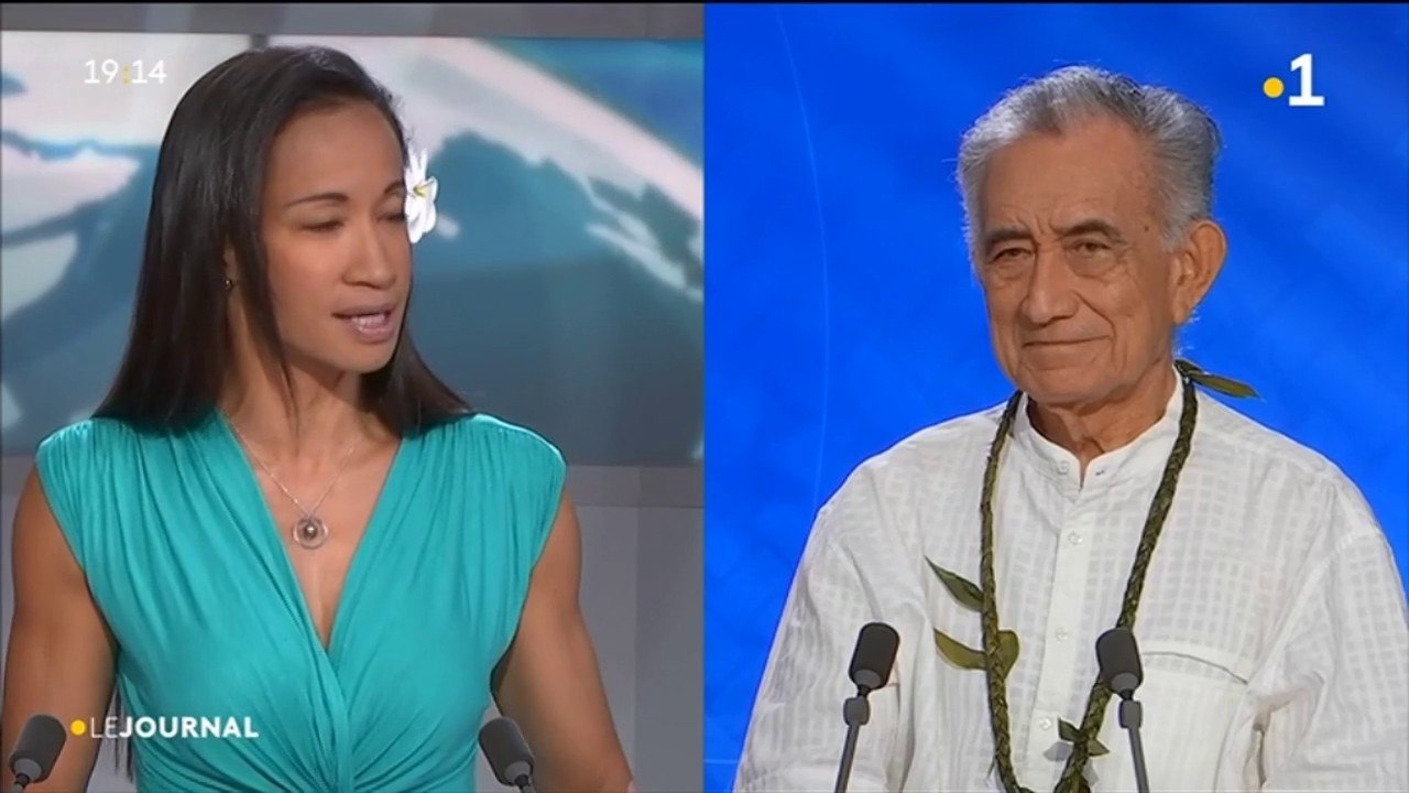 Oscar Temaru était l'invité du journal du dimanche 24 février