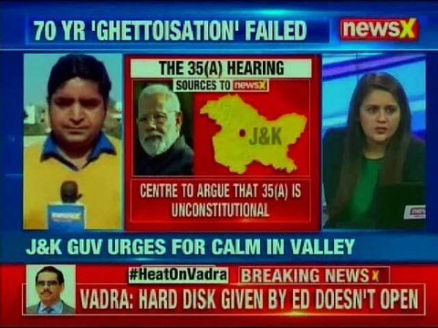 Jammu and Kashmir: Article 35 A Supreme Court hearing underway, What is Article 35 A?