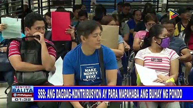 SSS: Ang dagdag-kontribusyon ay para mapahaba ang buhay ng pondo