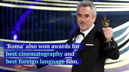 Alfonso Cuarón Wins Best Director for 'Roma' at 2019 Oscars