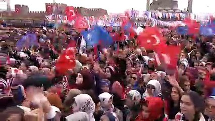 Cumhurbaşkanı Erdoğan: CHP İstiklal Marşımızı söylemeyenlerle ittifak halinde