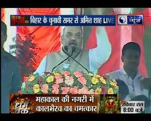 Descargar video: Amit Shah_If Lalu Prasad Yadav-Nitish Kumar win Bihar polls, there will be Jungl