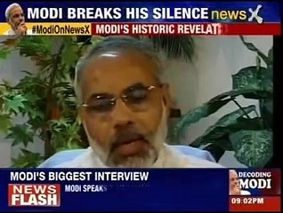 Narendra Modi biggest interview_ Modi's historic revelations