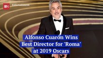 Oscars Crowd Is Wowed By Alfonso Cuaron Win For 'Roma'