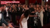 Regina King Gets Emotional While Accepting Her Academy Award For Best Supporting Actress