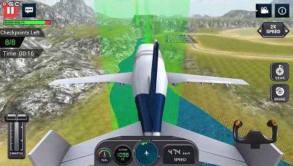 Flight Simulator 2019 - Free Flying Airplane Simulation "Nose Dive" Android Gameplay FHD #6