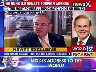 NewsX Exclusive Interview of US Senator Robert Menendez with Rahul Shivshankar