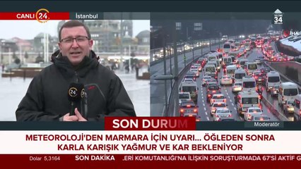 Meteoroloji Marmara için uyarıyor