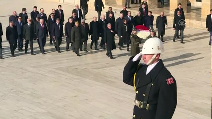 TBMM Başkanı Şentop Anıtkabir'i ziyaret etti - ANKARA