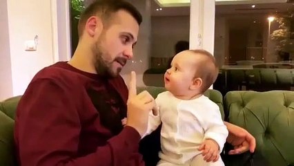 Ümit Erdim'in kızı Ses ile eğlenceli anları izleyenleri güldürdü