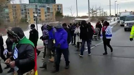 Canada- Ottawa- Mobilisation contre  Paul BIYA