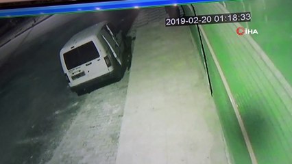 Gaziantep'te 5 saat süren hırsızlık olayı kamerada